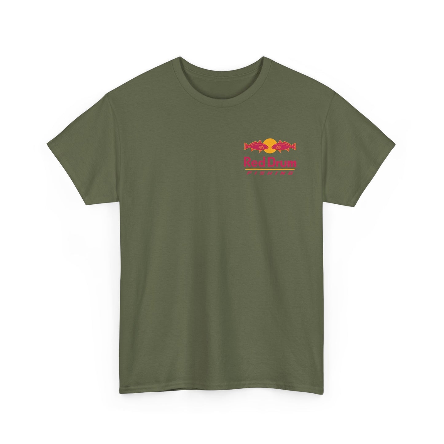 Red Drum Fishing Tee