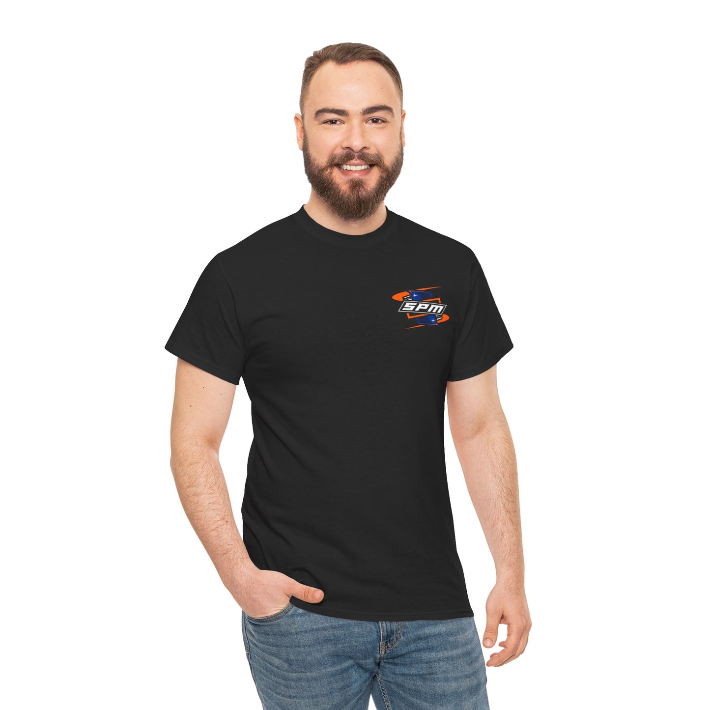 Heavy Cotton Racing Tee - Black