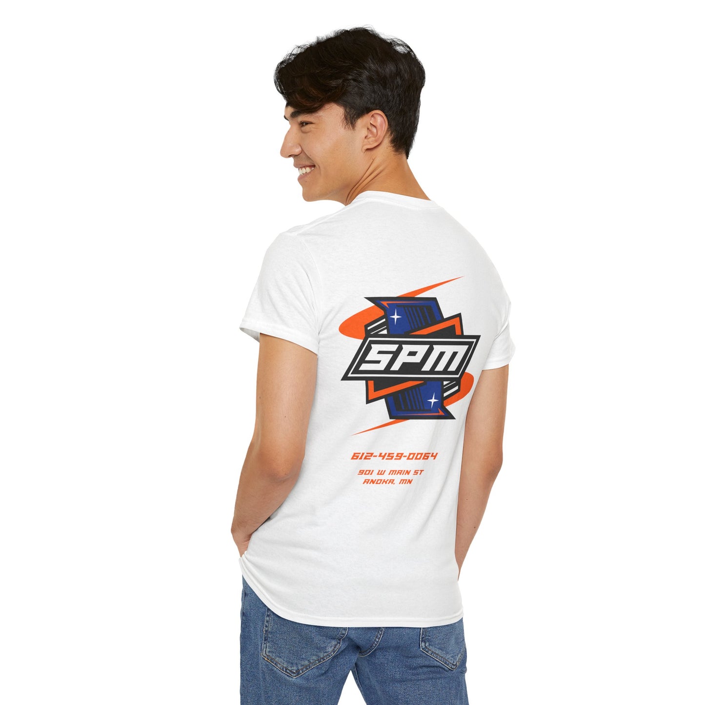 Heavy Cotton Racing Tee - White