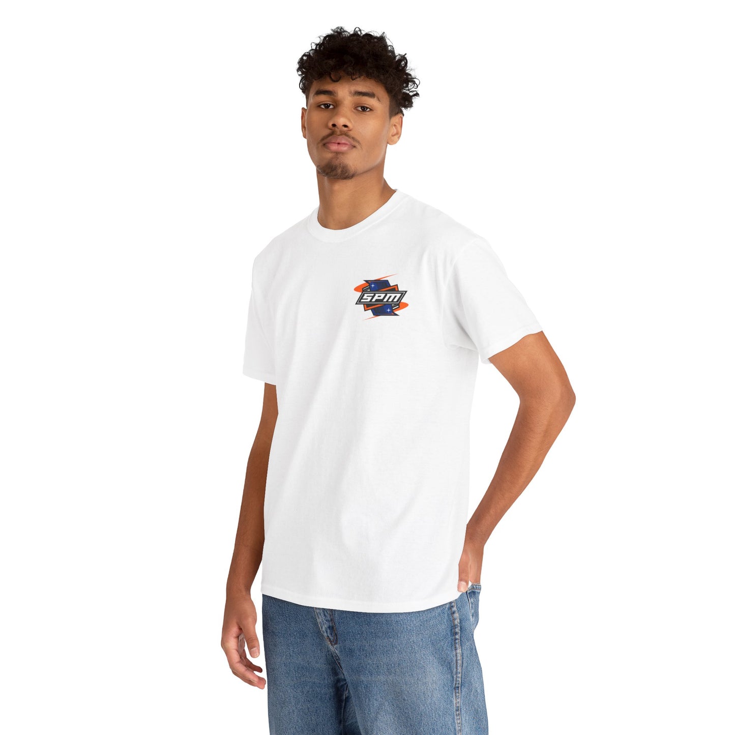 Heavy Cotton Racing Tee - White