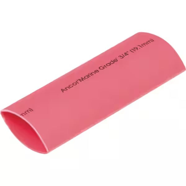 Ancor 3/4" x 48" Red Heat Shrink Tubing