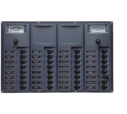 BEP 906-DCSM 32 Way DC Circuit Breaker Panel