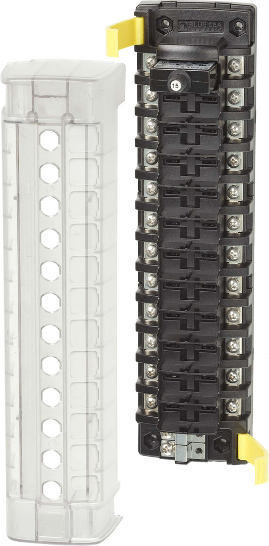 Blue Sea ST CLB Circuit Breaker Block - 12 Independant Circuits