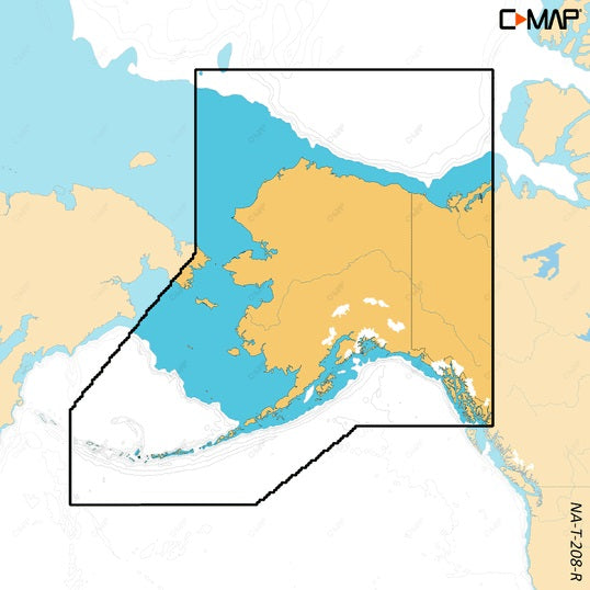 C-MAP Reveal X Coastal Alaska microSD