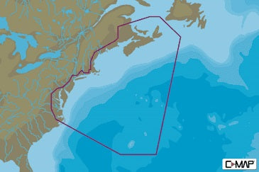 C-MAP NA-Y062 Max N+ microSD Nova Scotia to Chesapeake