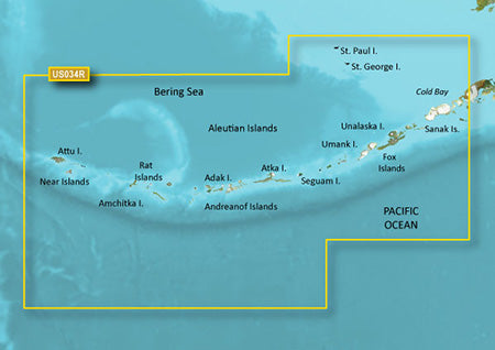 Garmin VUS034R G3 Vision Aleutian Islands