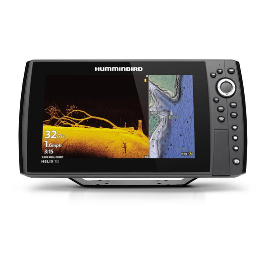 Humminbird HELIX10 CHIRP Mega DI+ GPS G4N No Transducer