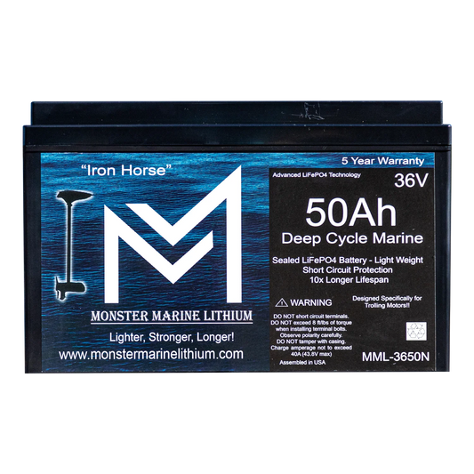 36V 50Ah Trolling Battery Bluetooth MML-3650BT