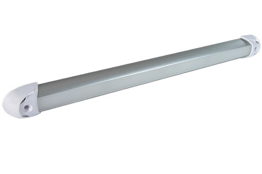 Lumitec RAIL2 12" Rail Light Warm White LED Brushed Finish 12/24v