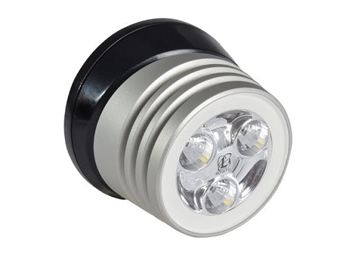 Lumitec Zephyr Deck Light White LED Speader Light Black Base