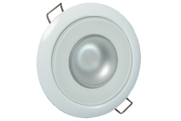 Lumitec Mirage Down Light Spectrum RGBW White Finish