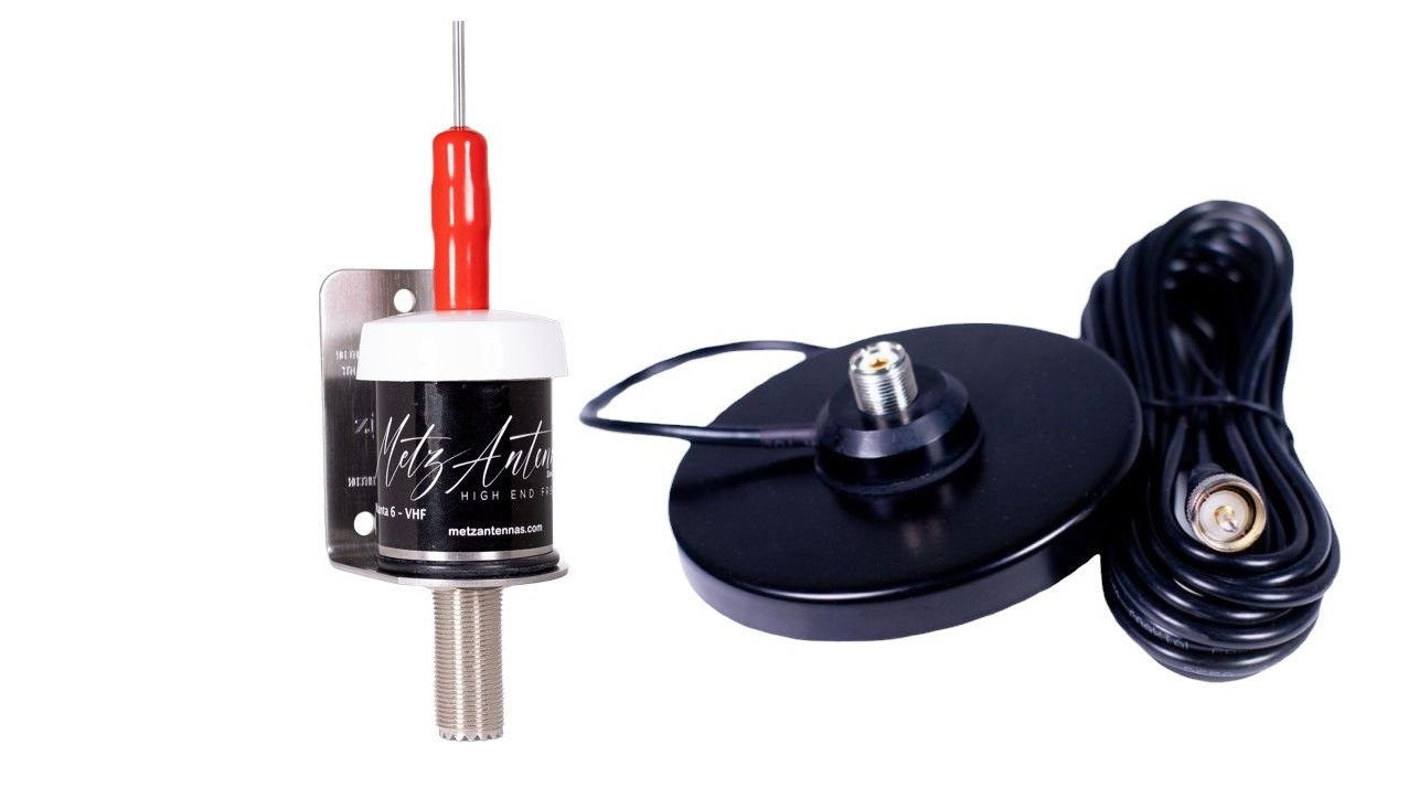 Metz SS-10 Magnetic Mount VHF Antenna Combo