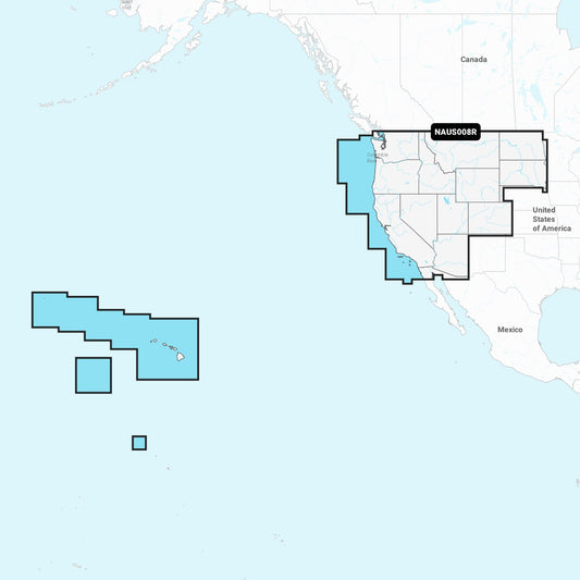 Navionics Plus NAUS008R U.S. West microSD