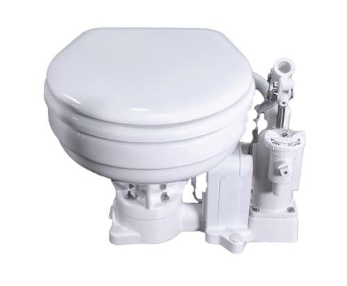 Raritan PH PowerFlush Manual Toilet Household Size Bowl 12v