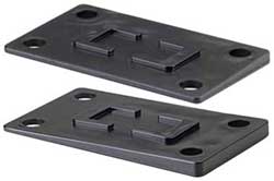 Shakespeare 414 Rubber Shims For Ratchet Mounts 5 Degree Each 2 Front/Back 2 Side/Side