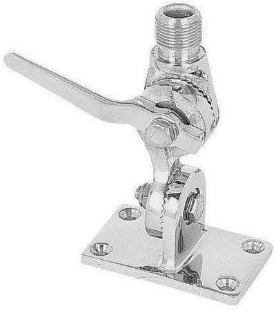 Shakespeare 4187 Stainless Steel Ratchet Mount Blister Pack