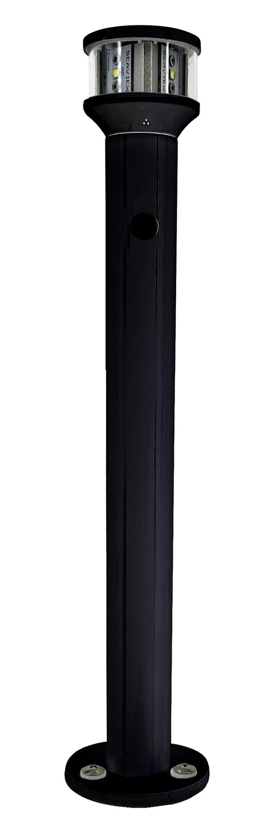 Seaview 24" Black Light Post With LTBLED12 Nav Light