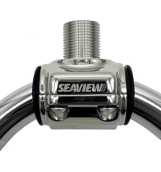 Seaview SVRCL1 Stainless Steel Rail Antenna rail Mount for