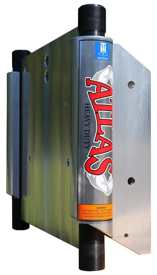 T-H Marine Atlas 10" Jack Plate Heavy Duty Hydraulic Polished