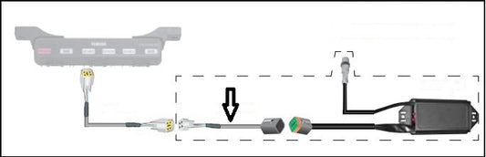 Yamaha 6" NMEA2000 AGI and Helm Master Adapter